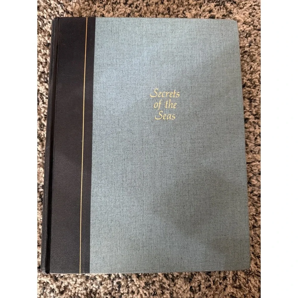 Secrets of the Seas Hardcover Nature Nonfiction Ocean Life Amos Cromie